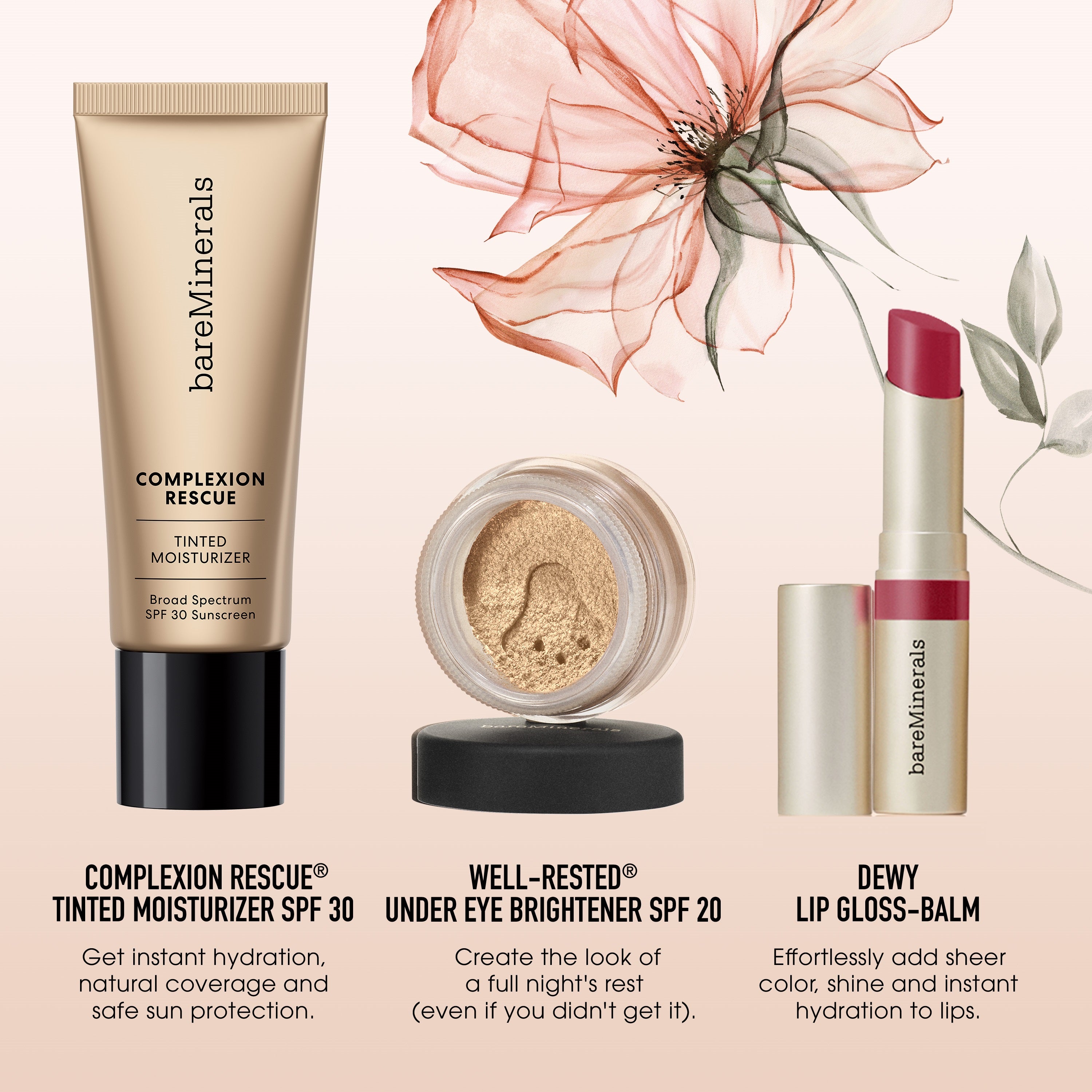 For Moms On The Glow 3-Piece Clean Beauty Set view 2